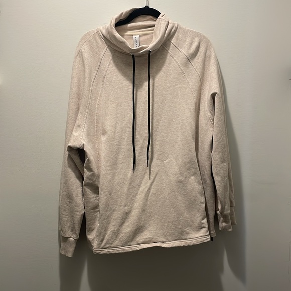 Varley Atlas Pullover Jacket Sand cream colour in XL - Picture 3 of 8